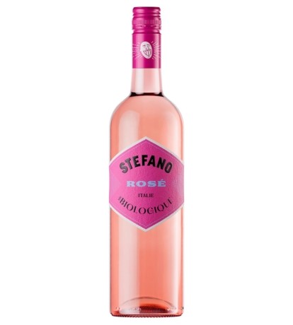 Stefano rosé wine