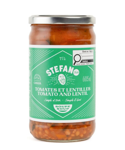 Tomates et lentilles