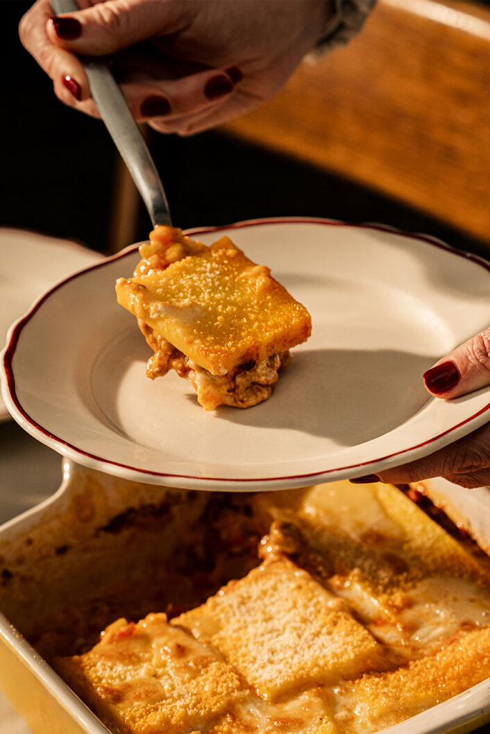 Lasagne à la polenta