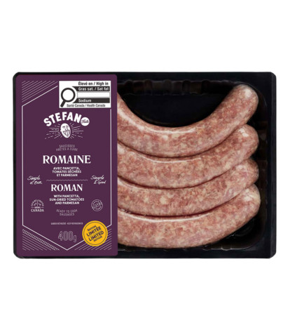 Saucisses prêtes à cuire Romaines