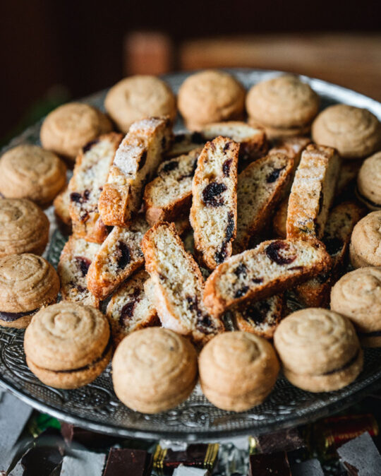 Biscottis aux cerises amarena