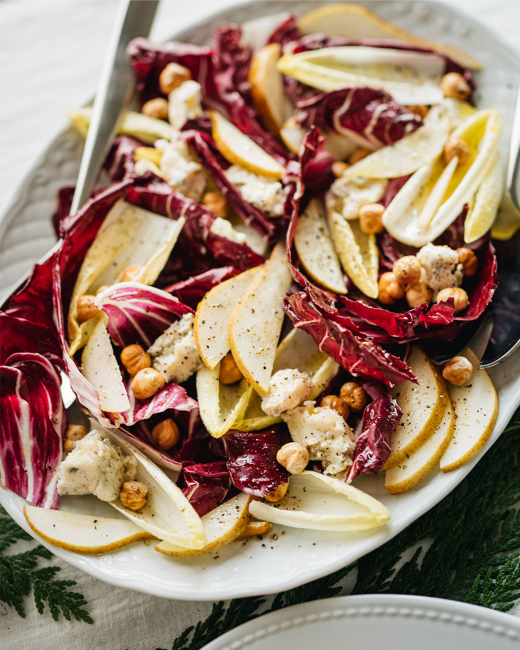 RADICCHIO AND PEAR SALAD - Stefano Faita