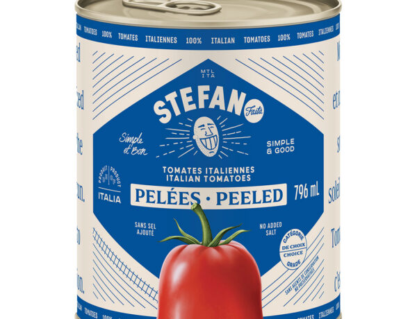 Tomates italiennes entières pelées en conserve